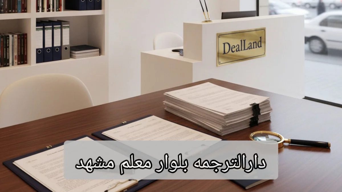 دارالترجمه بلوار معلم مشهد-دالترجمه