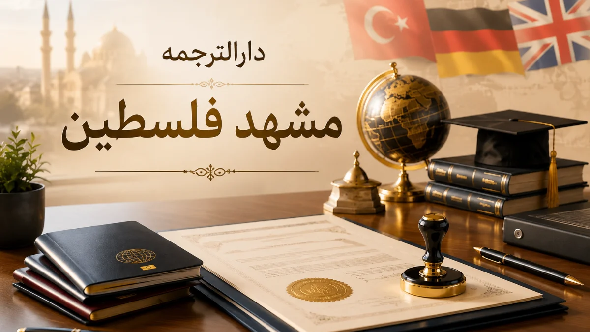 دارالترجمه مشهد فلسطین-دیل لند
