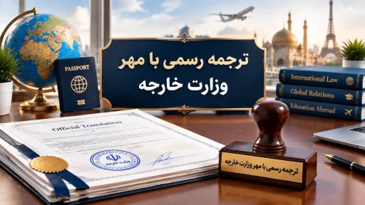 ترجمه رسمی با مهر وزارت خارجه-دیل لند
