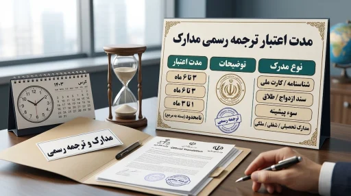 مدت اعتبار ترجمه رسمی مدارک چقدر است-دیل لند
