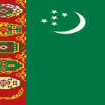 پرجم ترکمنستان-دیل لند